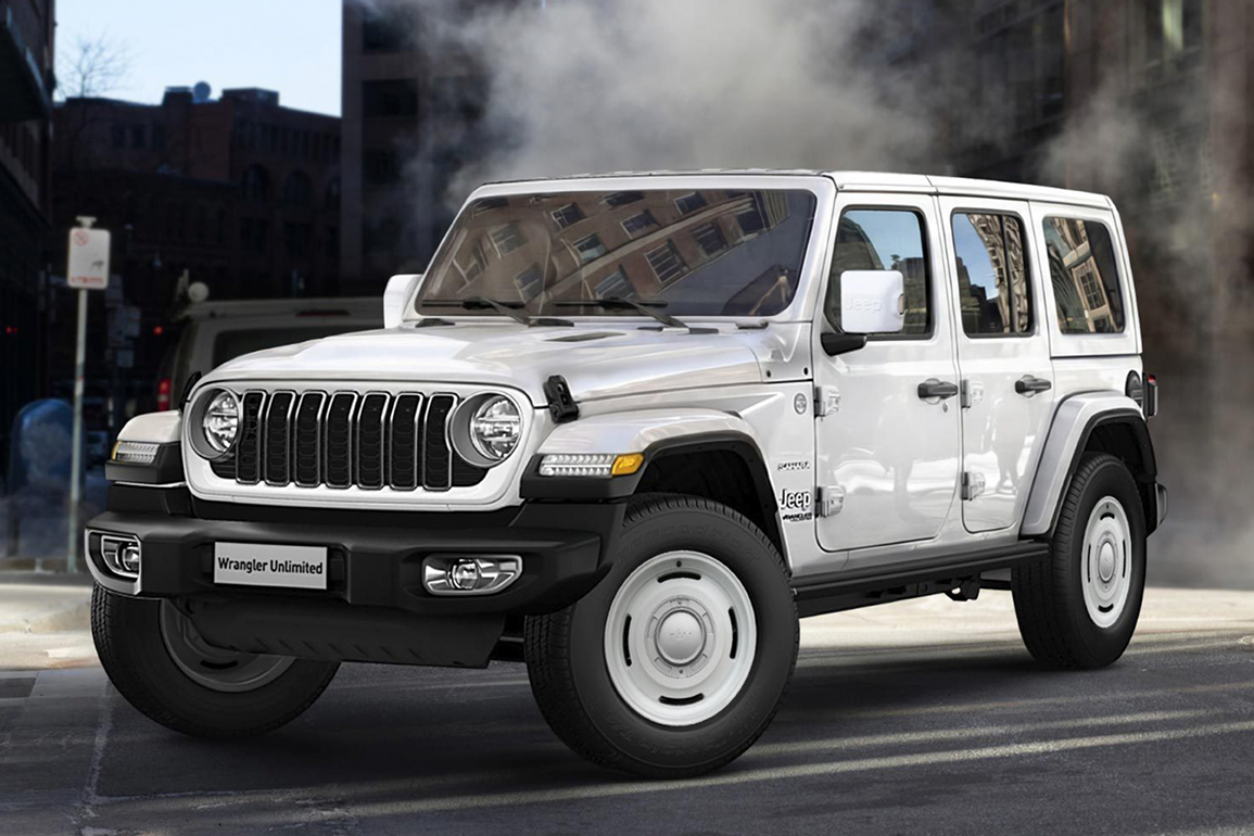 WRANGLER Unlimited Sahara White Pack